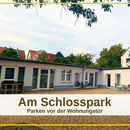 Fewo Urban Gotha-Apartment Friedenstein- Am Schlosspark- Parken An Der Der Tuer- Barrierefrei, 900 Meter Zum Bahnhof - Wallbox Exterior photo