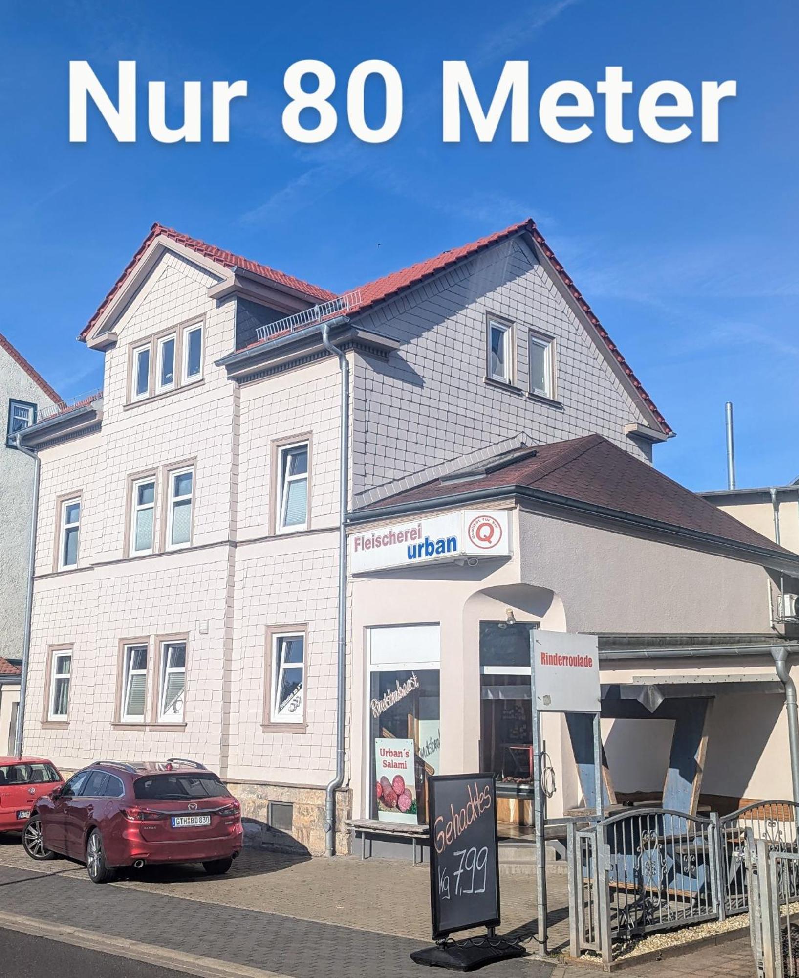 Fewo Urban Gotha-Apartment Friedenstein- Am Schlosspark- Parken An Der Der Tuer- Barrierefrei, 900 Meter Zum Bahnhof - Wallbox Exterior photo